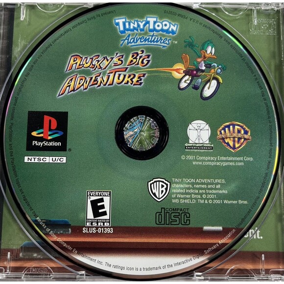 Tiny Toon Adventures Plucky's Big Adventure Sony Playstation 1 Complete Tested - Picture 5 of 9